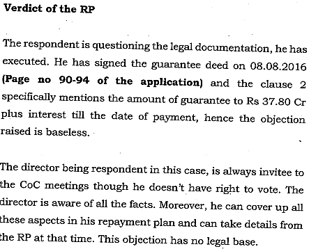 Exhibit reproduced from the original judgment