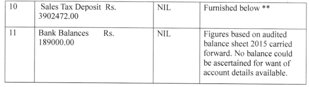 Exhibit reproduced from the original judgment