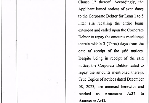 Exhibit reproduced from the original judgment