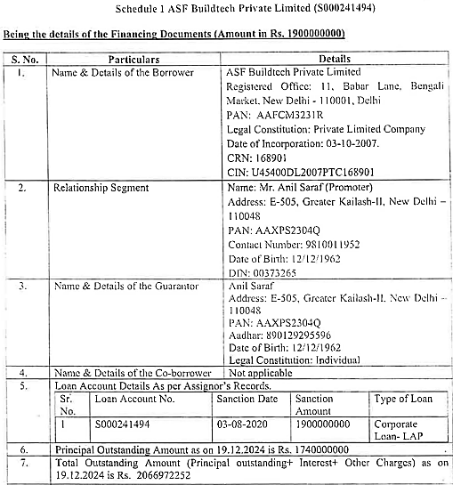 Exhibit reproduced from the original judgment