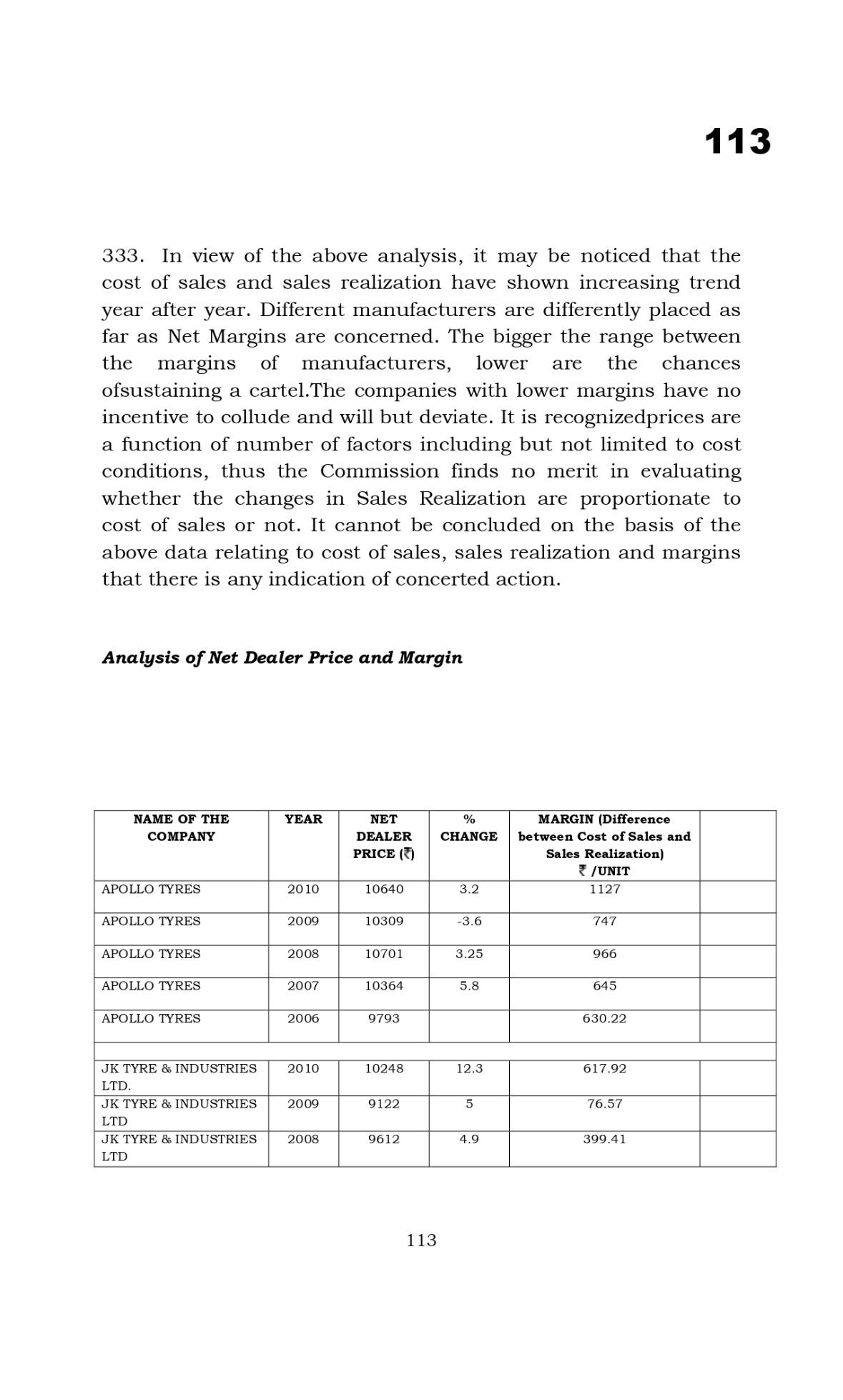 Exhibit reproduced from the original judgment