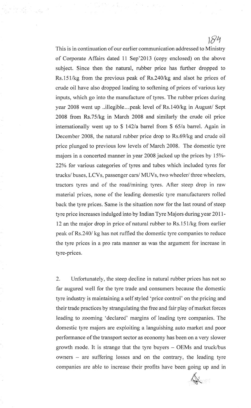 Exhibit reproduced from the original judgment
