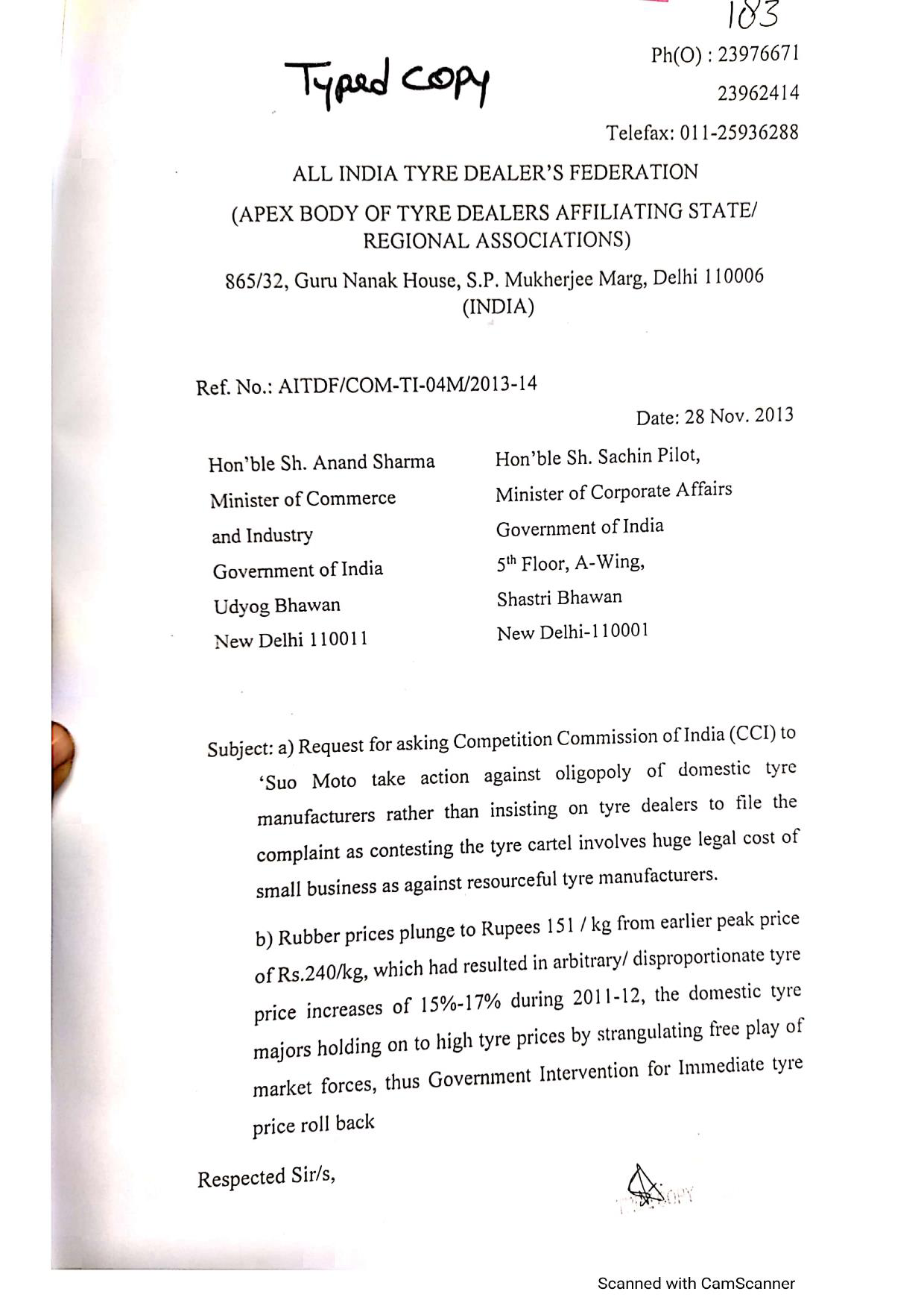 Exhibit reproduced from the original judgment