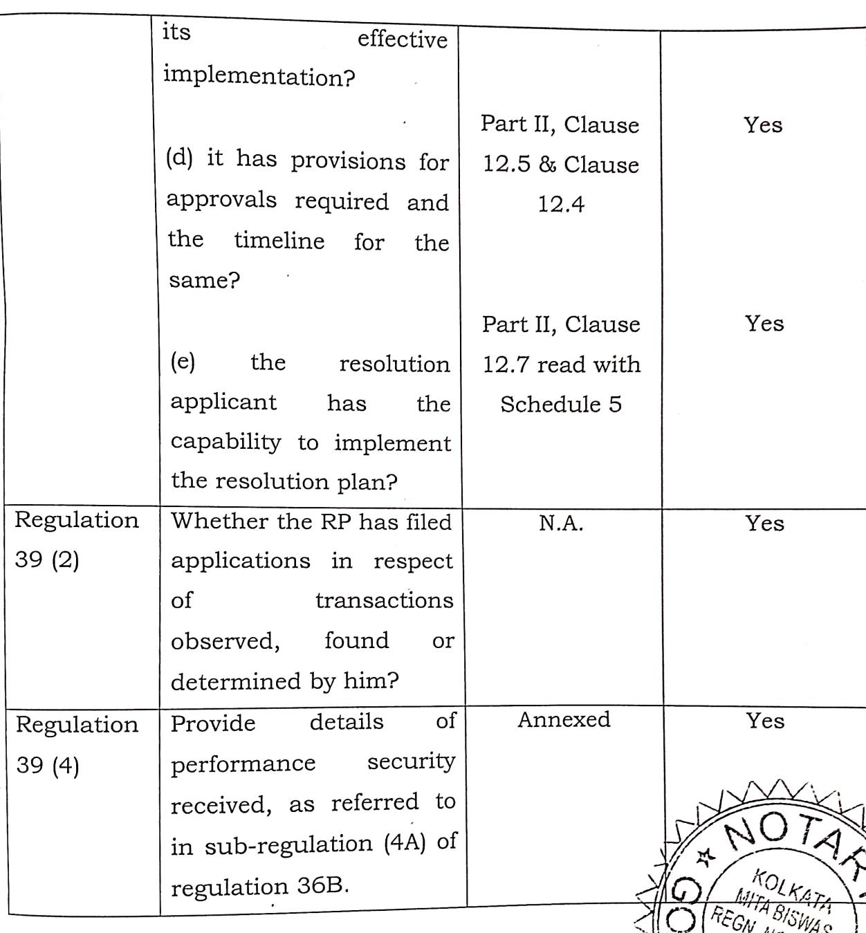 Exhibit reproduced from the original judgment