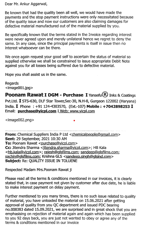 Exhibit reproduced from the original judgment