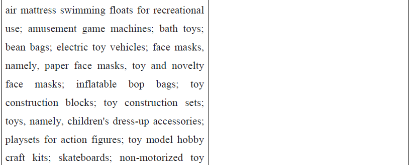 Exhibit reproduced from the original judgment