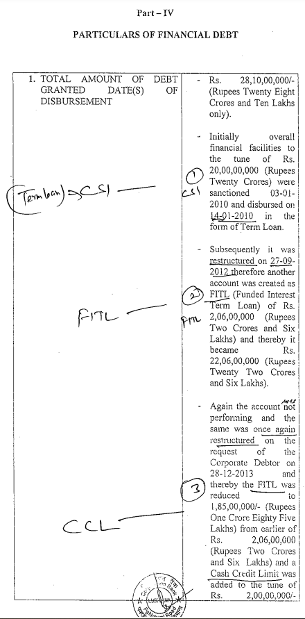 Exhibit reproduced from the original judgment