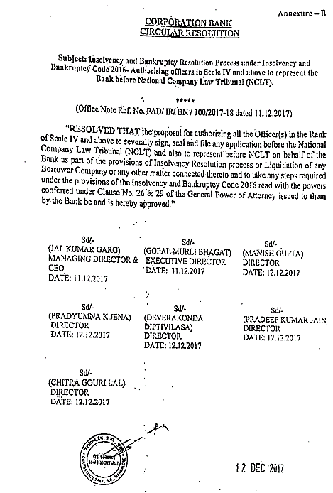Exhibit reproduced from the original judgment