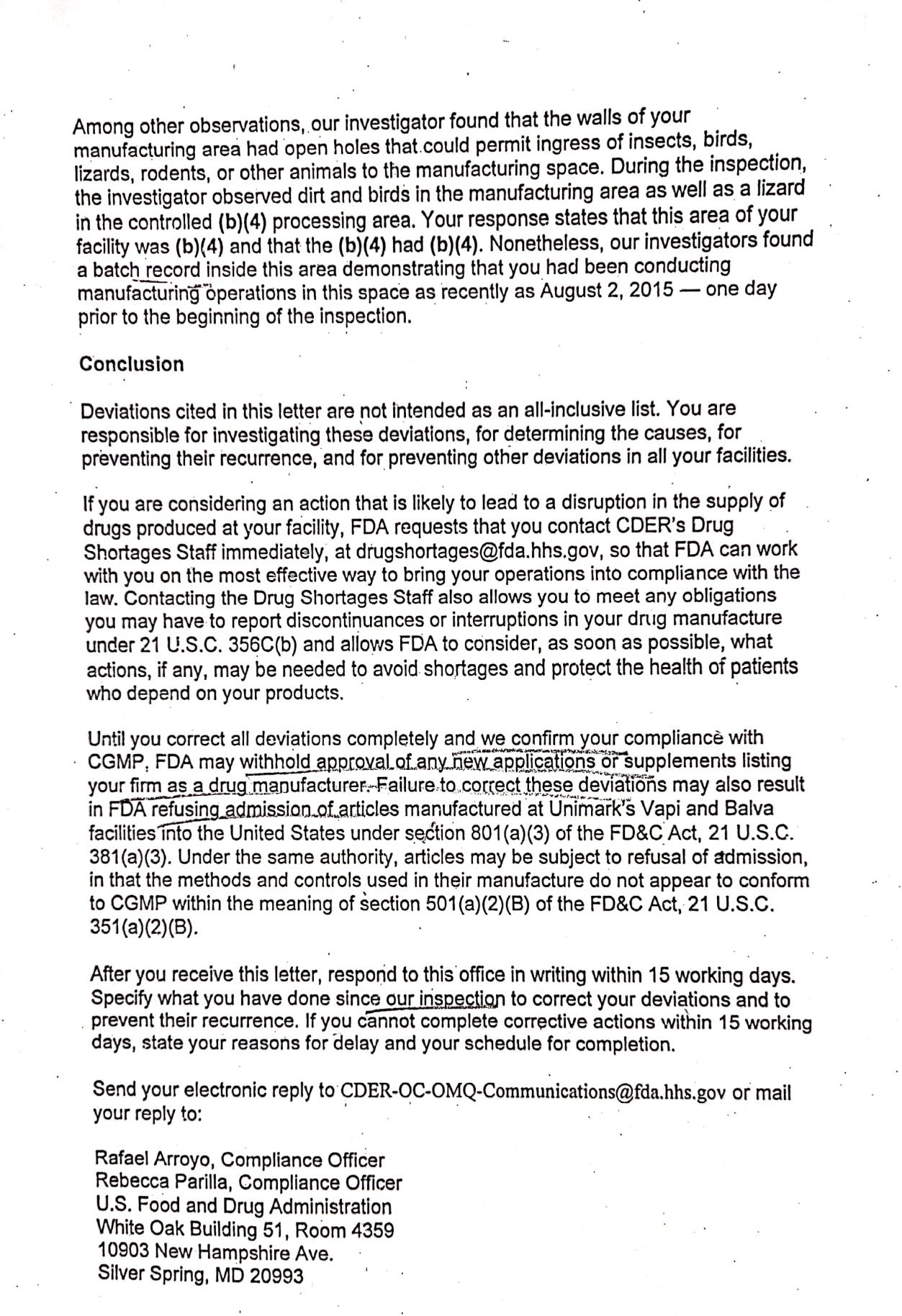 Exhibit reproduced from the original judgment