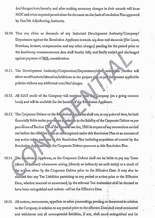 Exhibit reproduced from the original judgment