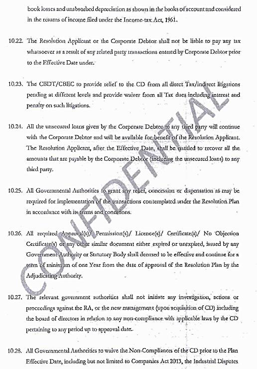 Exhibit reproduced from the original judgment