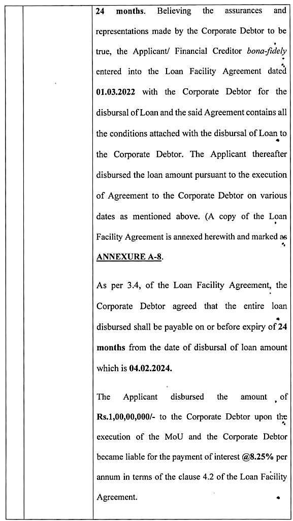 Exhibit reproduced from the original judgment