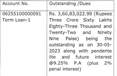 Exhibit reproduced from the original judgment