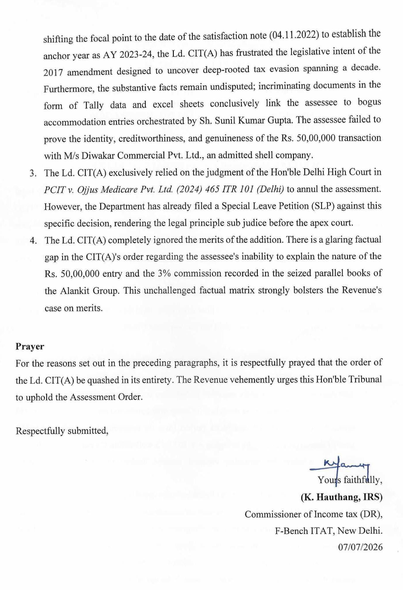 Exhibit reproduced from the original judgment
