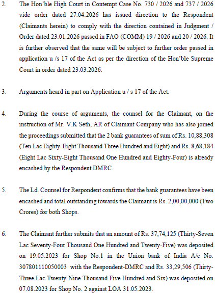 Exhibit reproduced from the original judgment