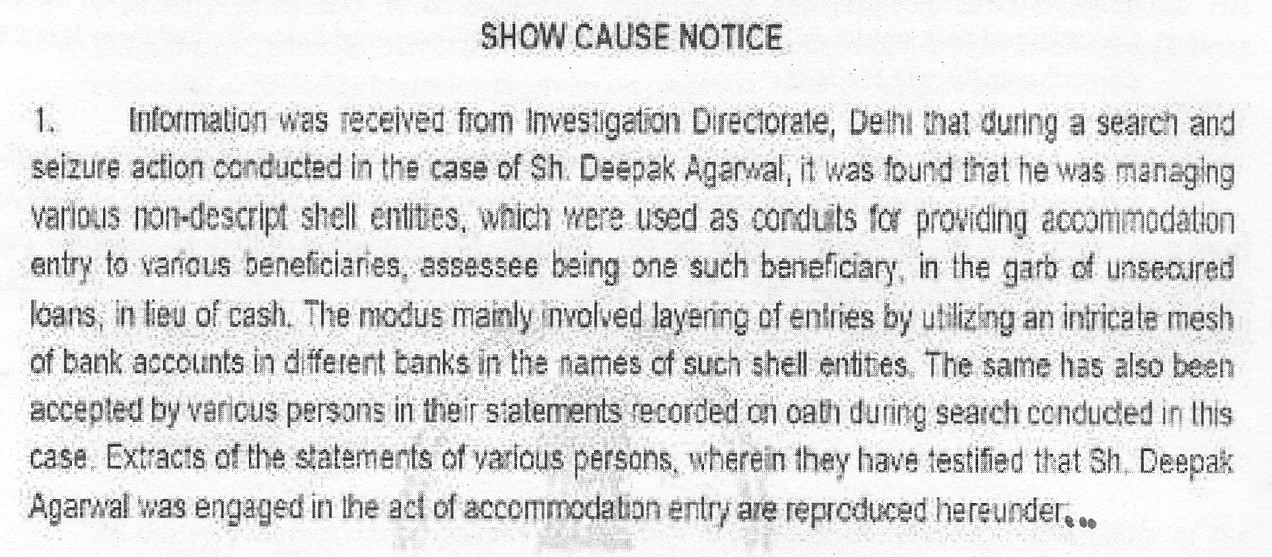 Exhibit reproduced from the original judgment