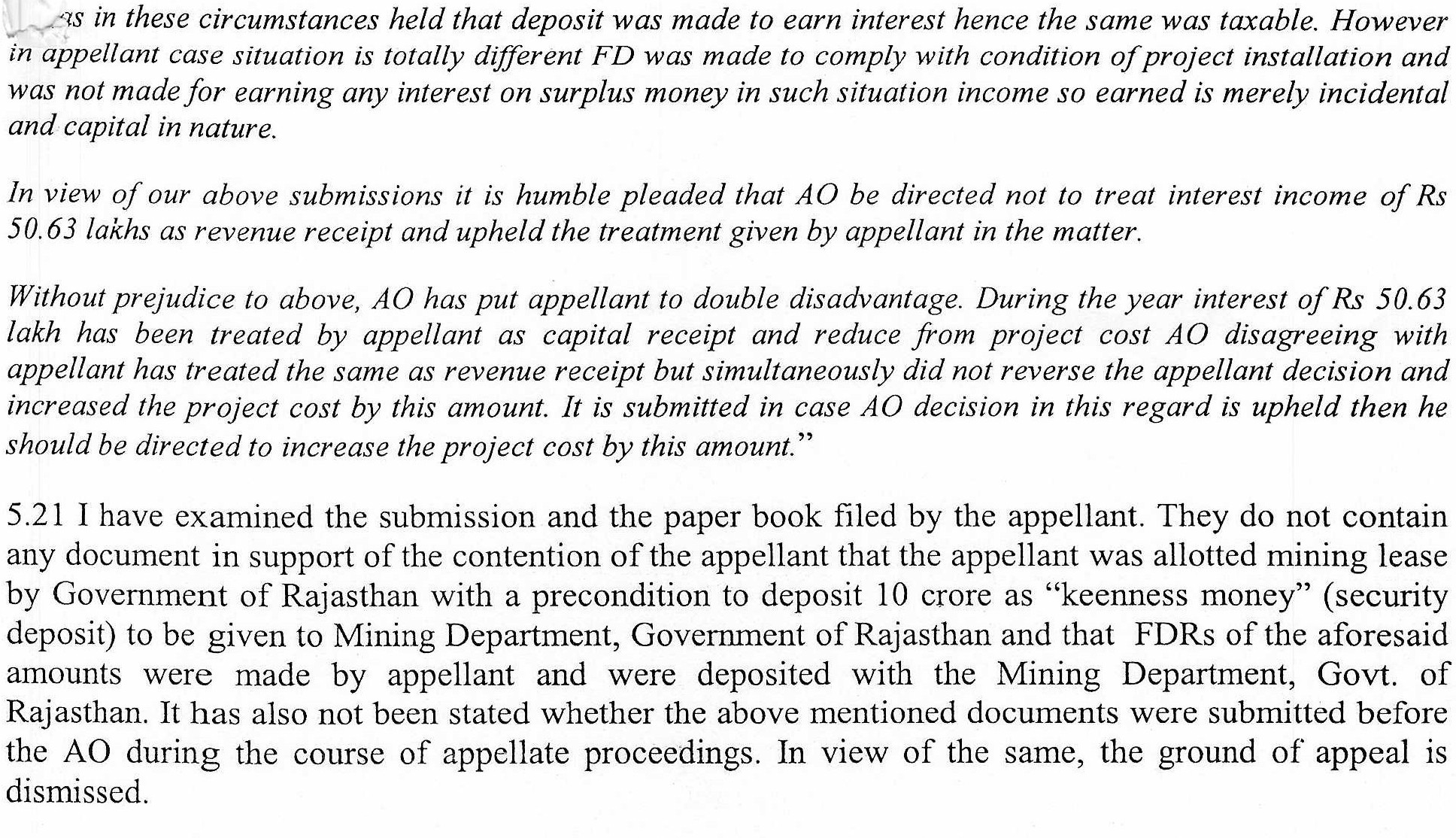 Exhibit reproduced from the original judgment