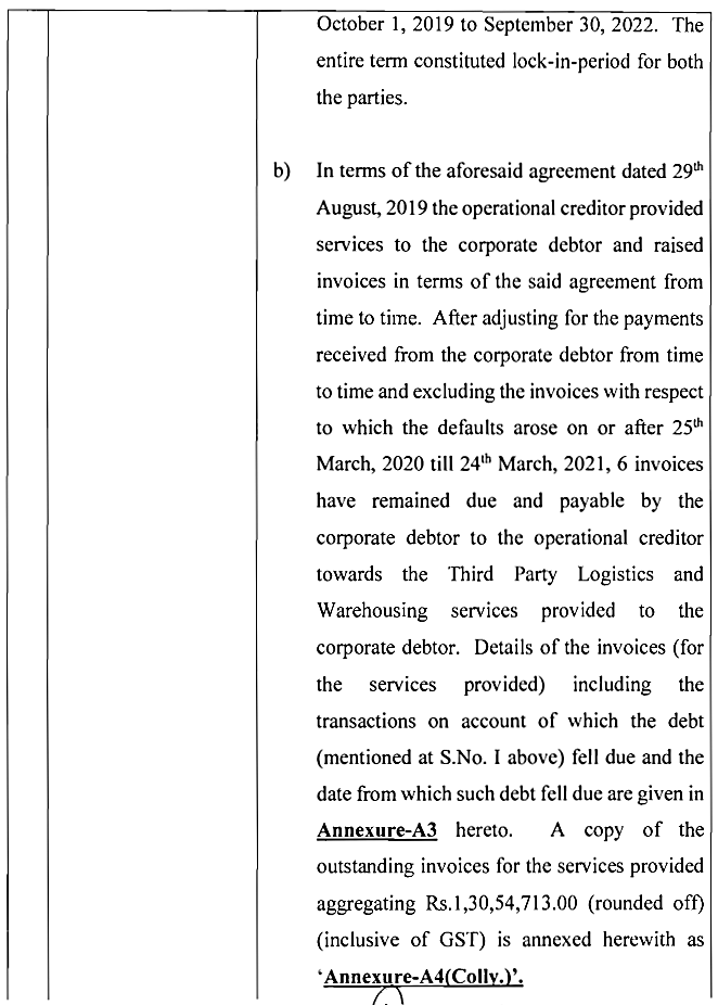 Exhibit reproduced from the original judgment