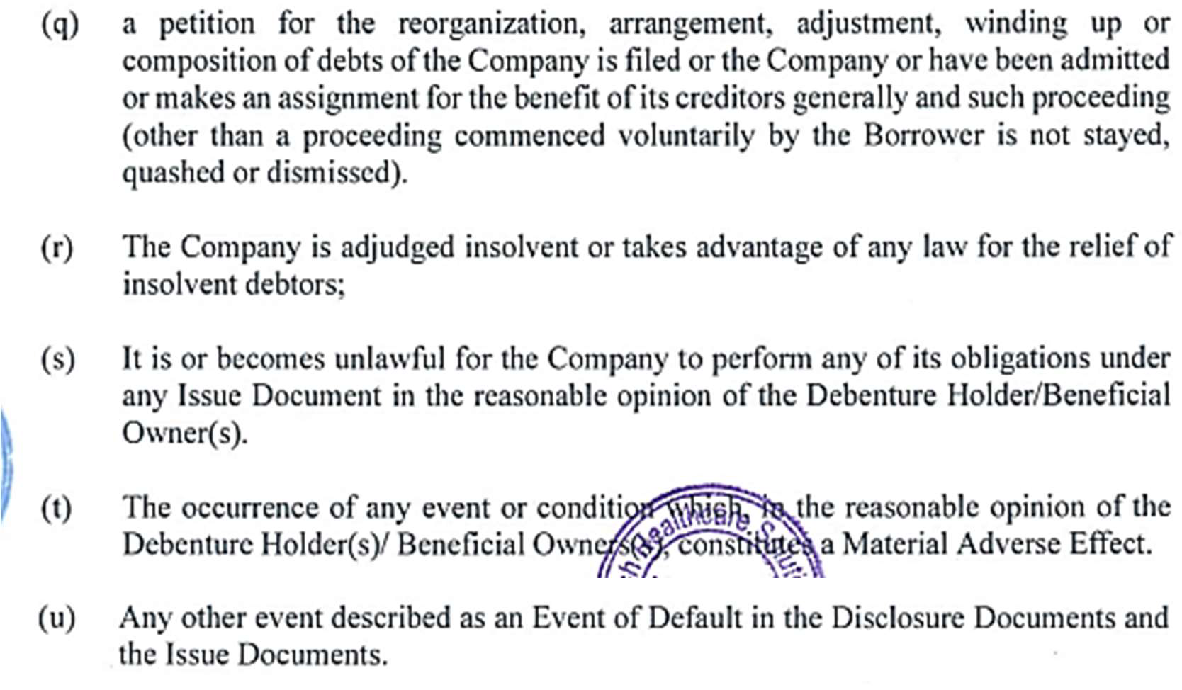Exhibit reproduced from the original judgment