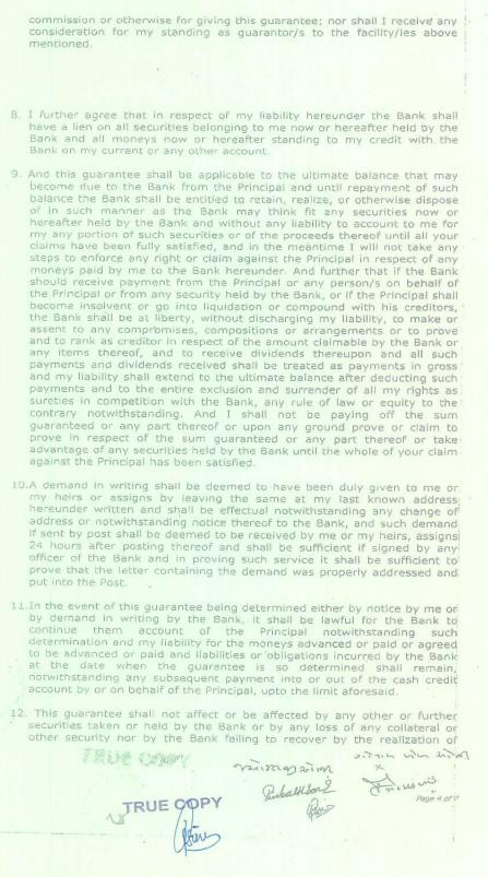 Exhibit reproduced from the original judgment