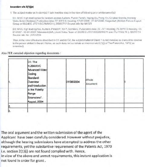 Exhibit reproduced from the original judgment