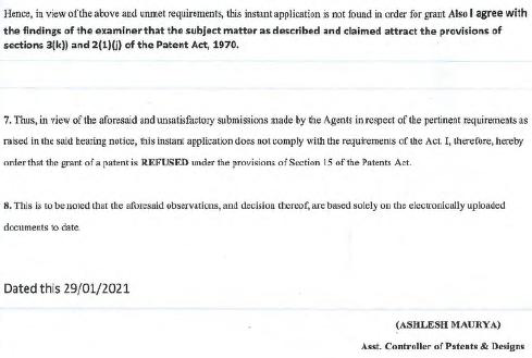 Exhibit reproduced from the original judgment