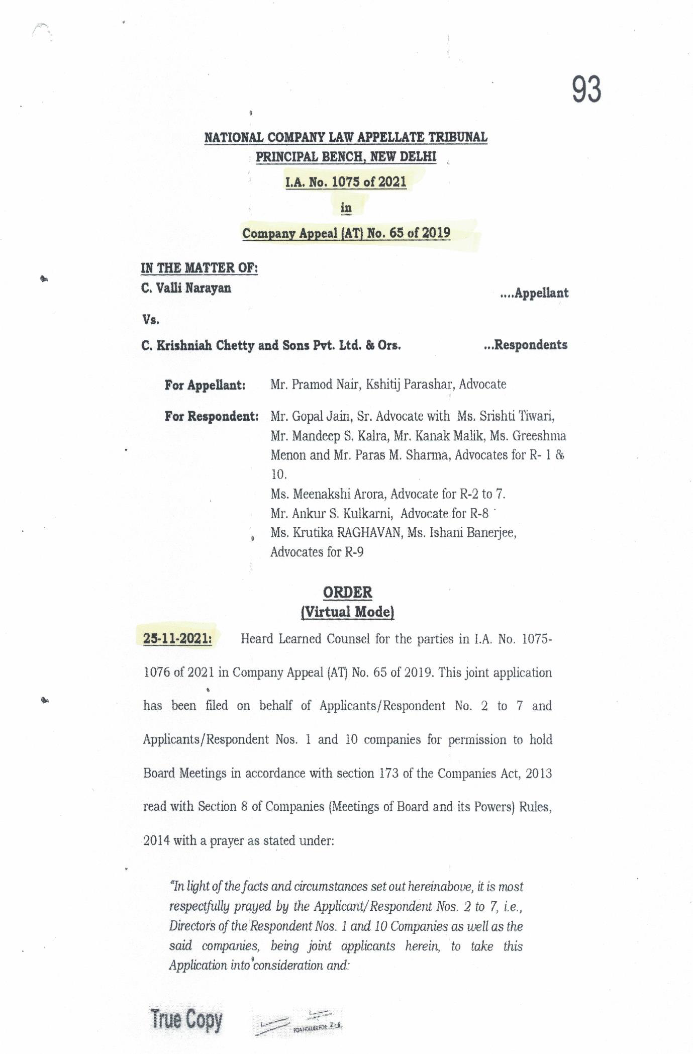 Exhibit reproduced from the original judgment