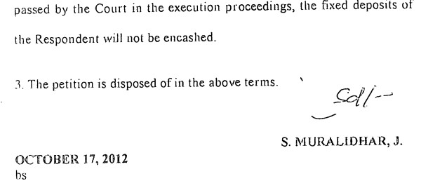 Exhibit reproduced from the original judgment