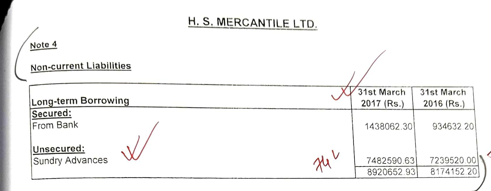 Exhibit reproduced from the original judgment