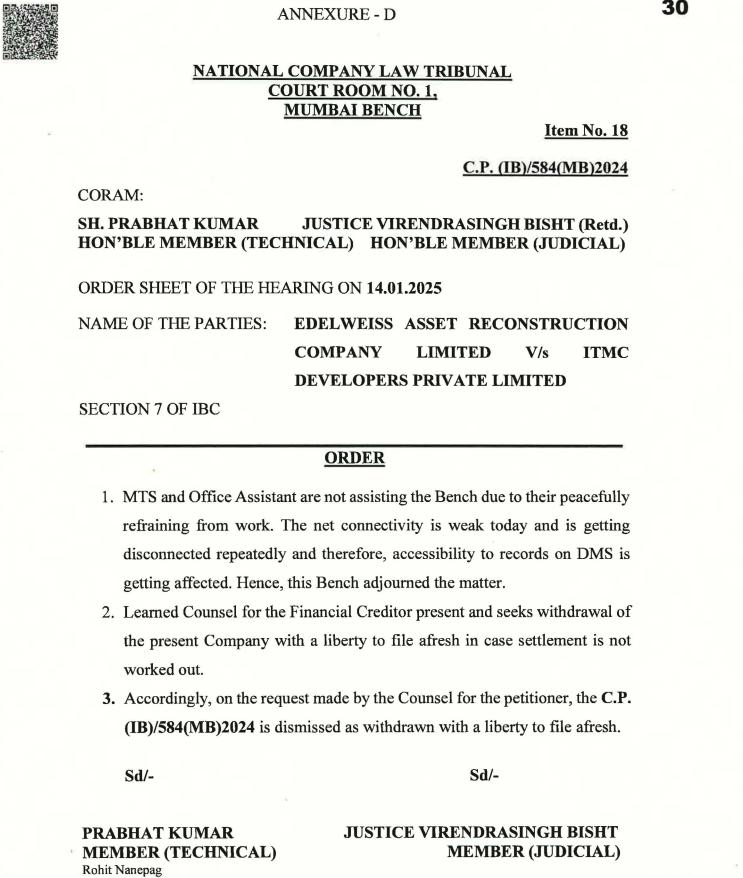 Exhibit reproduced from the original judgment