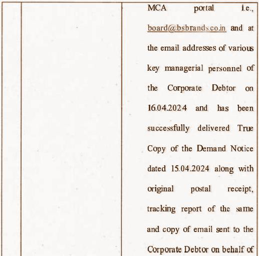 Exhibit reproduced from the original judgment
