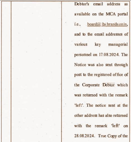Exhibit reproduced from the original judgment