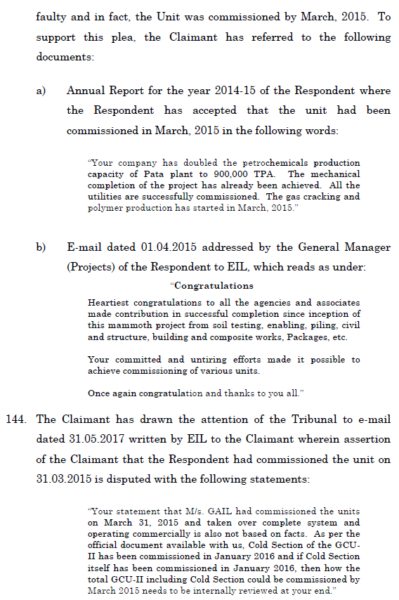 Exhibit reproduced from the original judgment