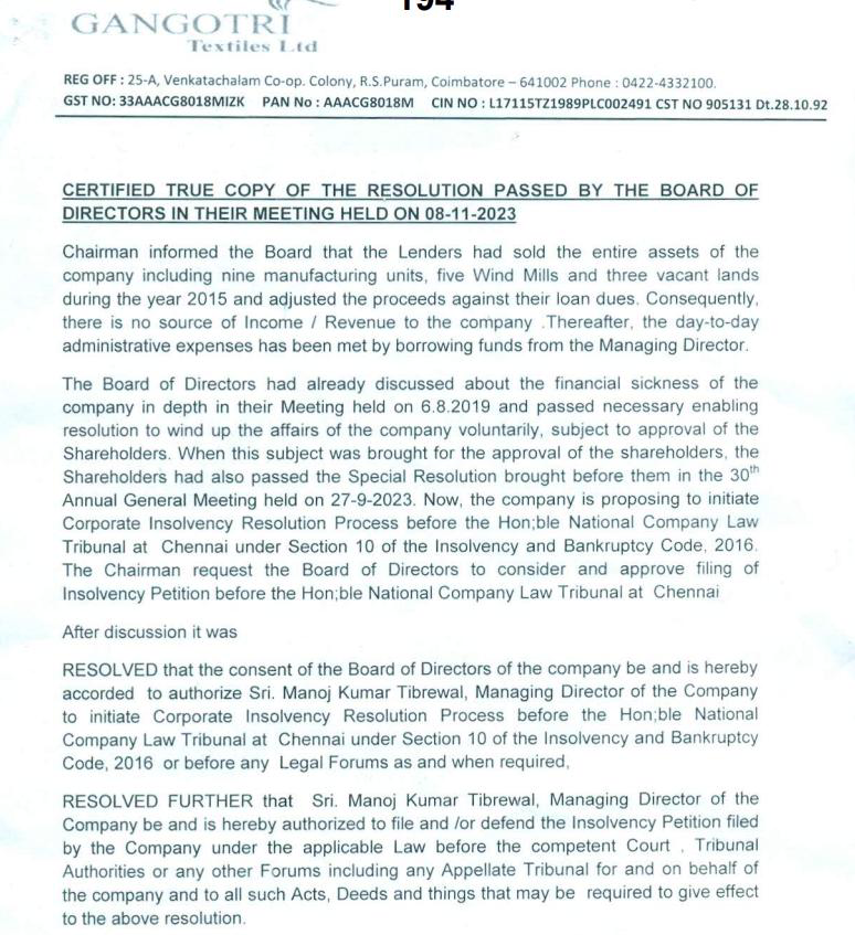 Exhibit reproduced from the original judgment