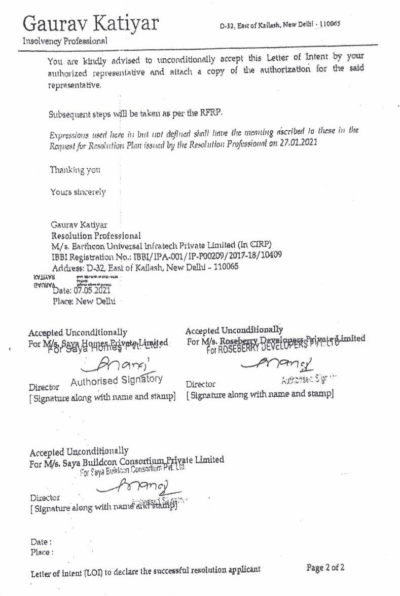 Exhibit reproduced from the original judgment