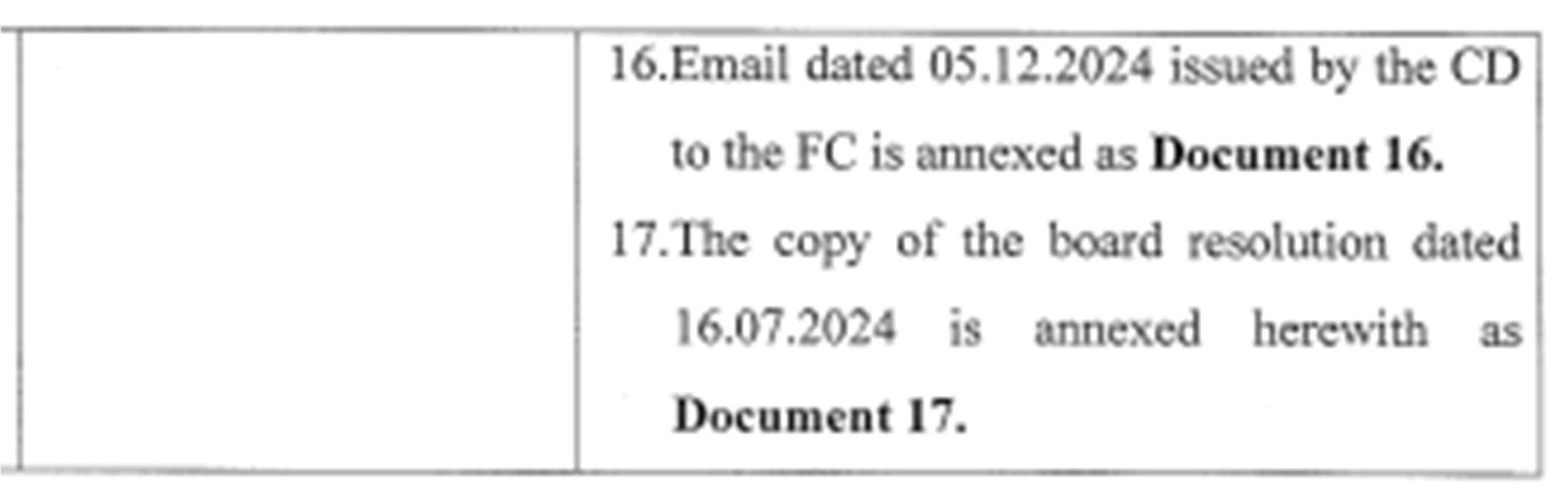 Exhibit reproduced from the original judgment