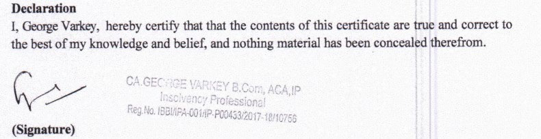 Exhibit reproduced from the original judgment