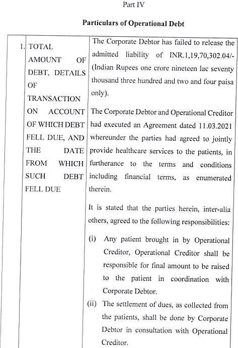 Exhibit reproduced from the original judgment
