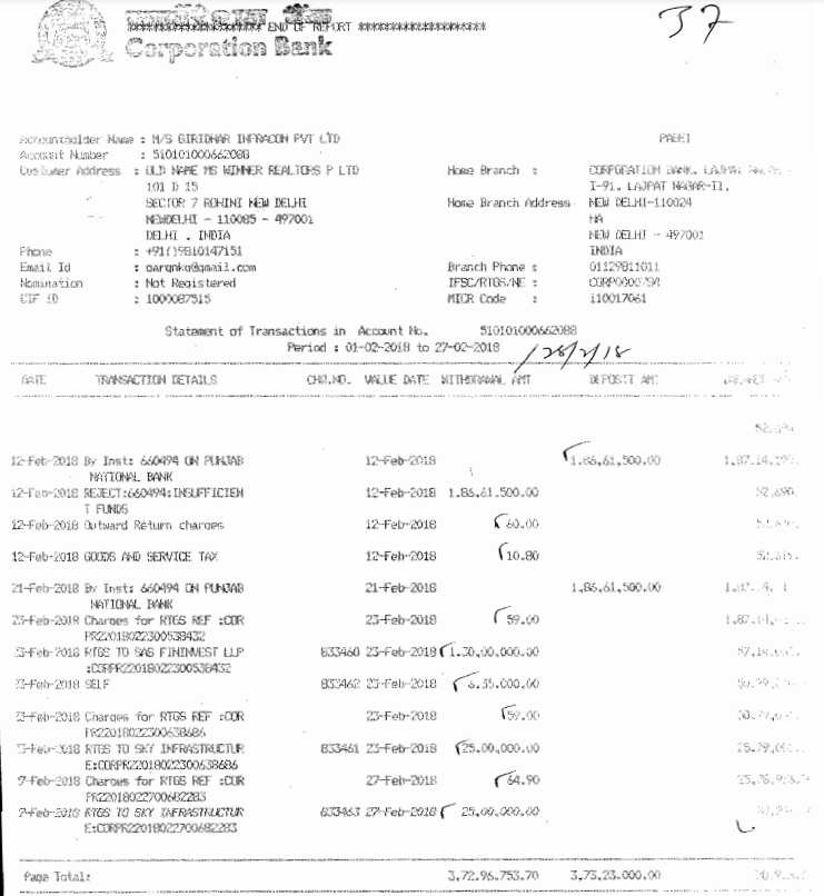 Exhibit reproduced from the original judgment