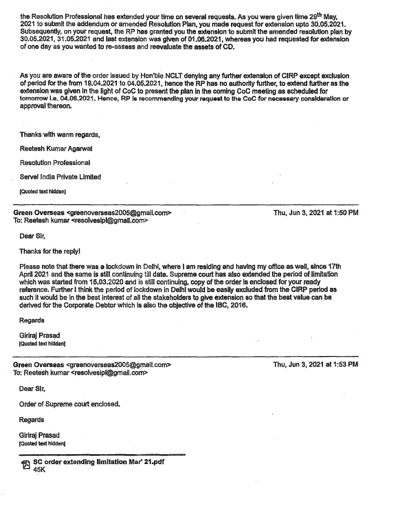 Exhibit reproduced from the original judgment