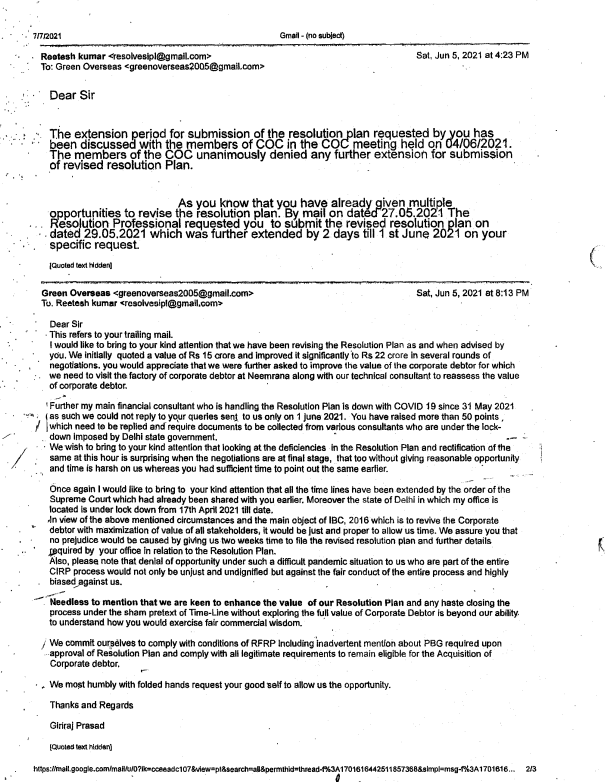 Exhibit reproduced from the original judgment