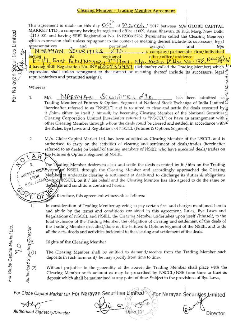 Exhibit reproduced from the original judgment