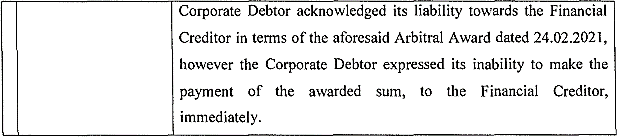 Exhibit reproduced from the original judgment