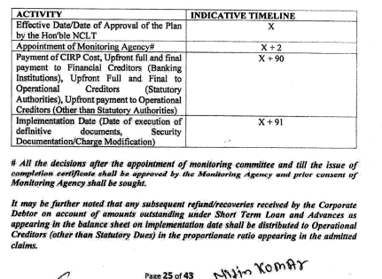 Exhibit reproduced from the original judgment