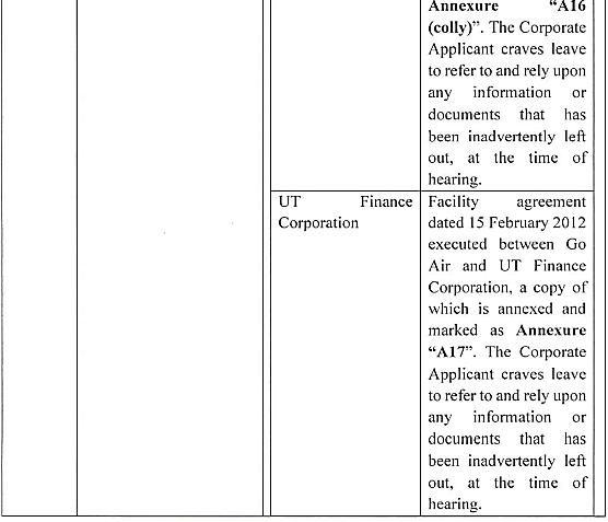 Exhibit reproduced from the original judgment