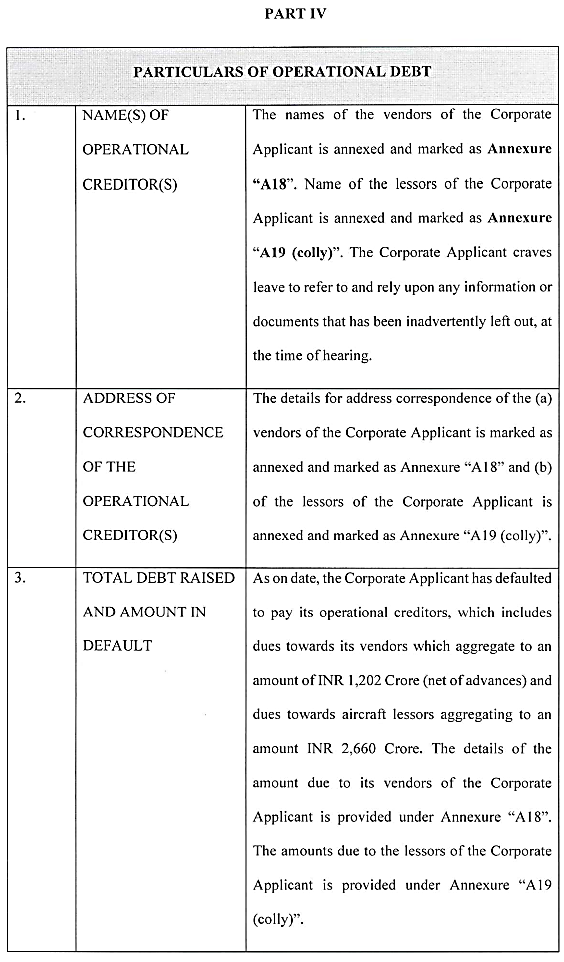 Exhibit reproduced from the original judgment