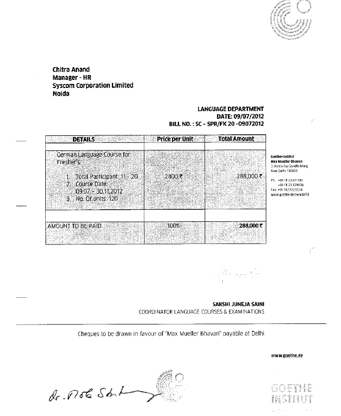 Exhibit reproduced from the original judgment
