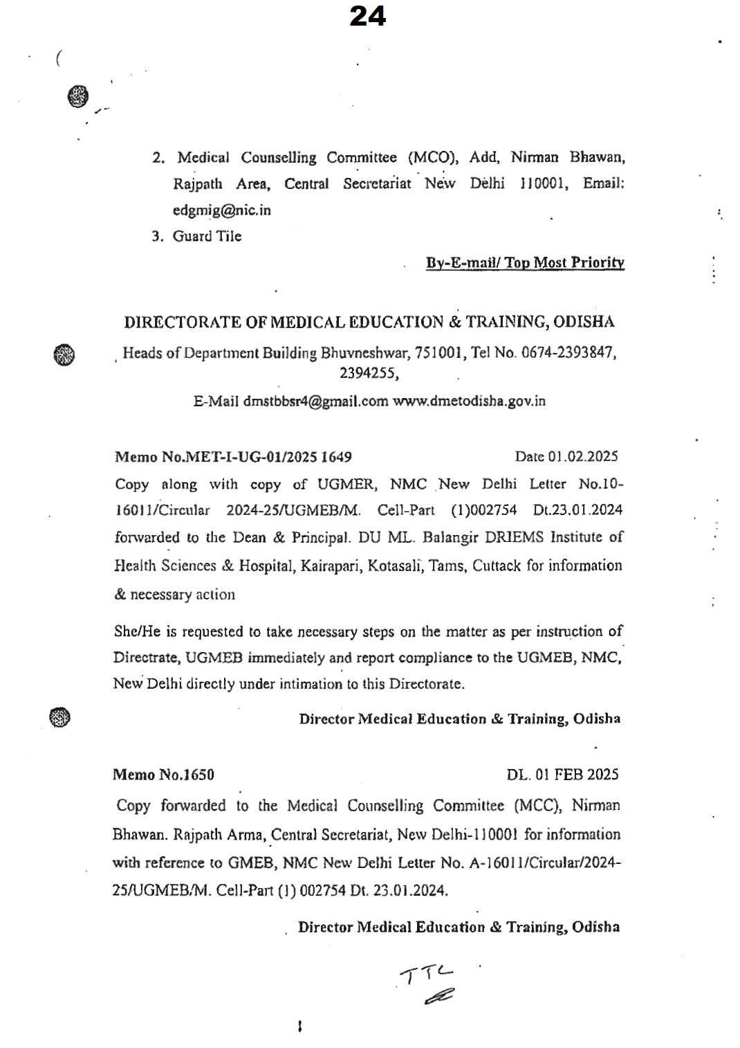 Exhibit reproduced from the original judgment