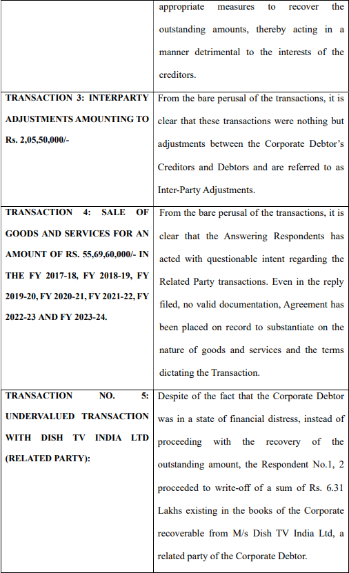 Exhibit reproduced from the original judgment