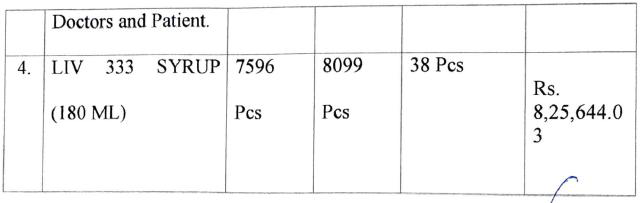 Exhibit reproduced from the original judgment